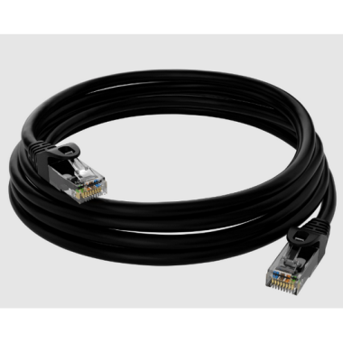 ProLAN AE-C5E- FTP-1M (Black, White)
